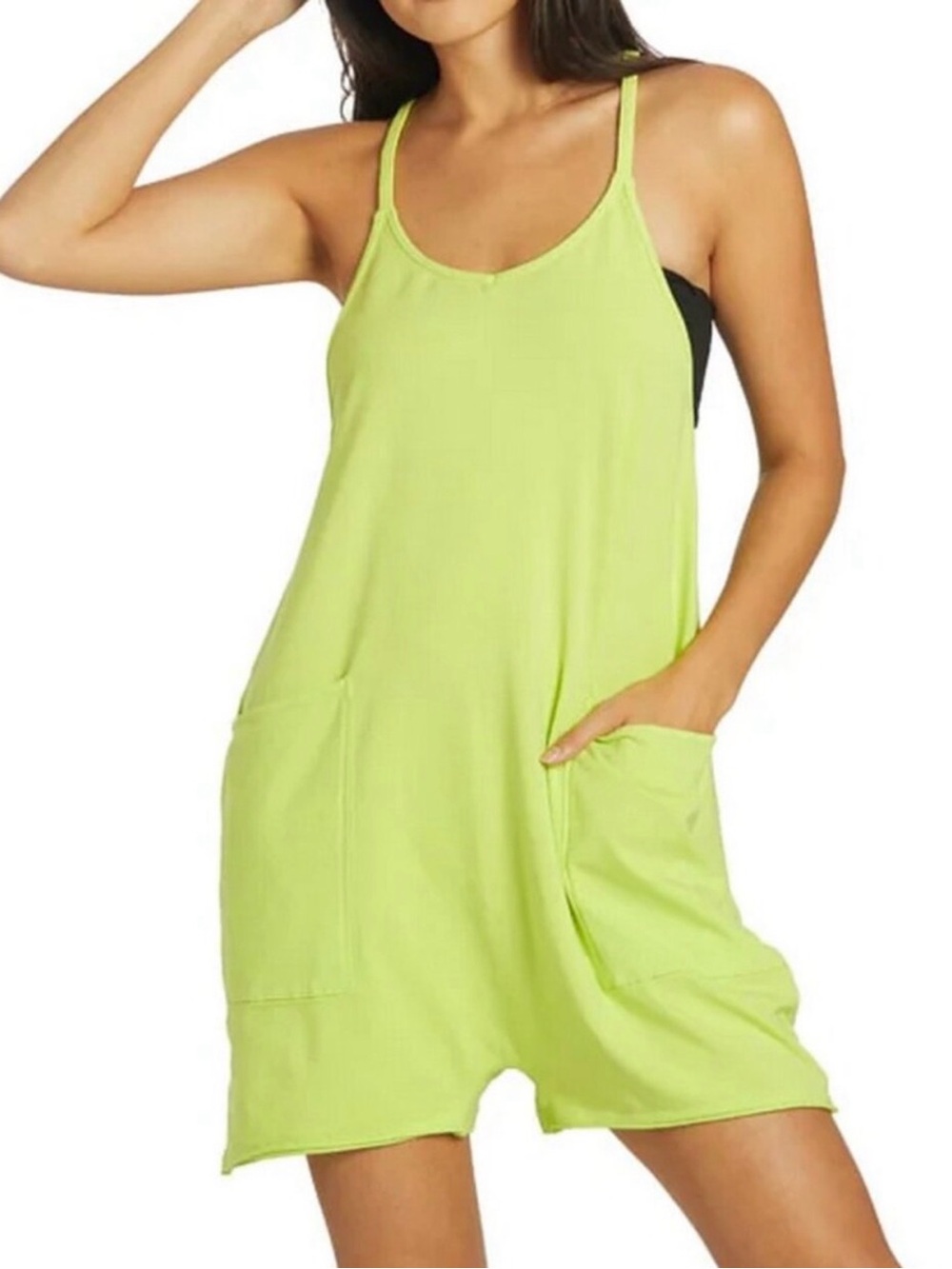 Free People Hot Shot Shortalls